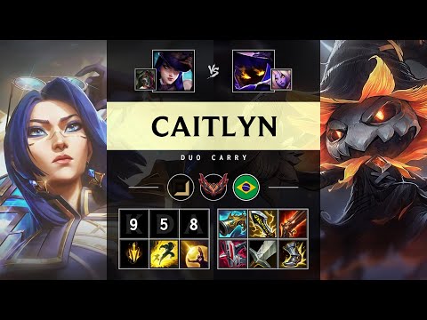 Caitlyn ADC vs Veigar: Unstoppable - BR Grandmaster Patch 14.24