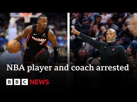 Video | NBA stars and mafia among more than 30 arrested in illegal gambling crackdown | BBC News