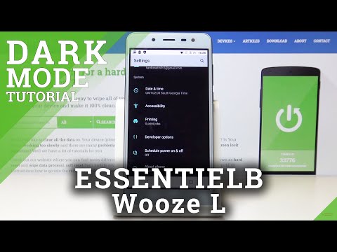 How to Invert Colors in ESSENTIELB Wooze L – Activate Dark Mode