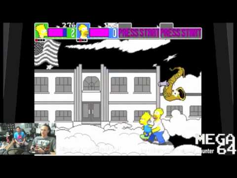 Mega64 Poorly Played Stream 57 - Nathan's Call, Favorite Simpsons Episodes