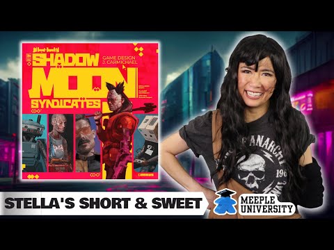 Shadow Moon Syndicates - Area control with lots of strategy and planning. Designed by @3MBG ?