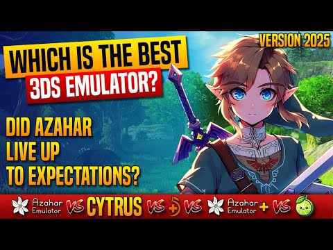 The BEST 3DS Emulator of 2025? We Tested Them ALL! Azahar vs Lime3ds vs Mandarine vs Cytrus