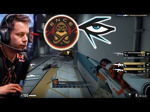 ENCE Allu ON FIRE🔥 vs Illuminar [Train] - IEM Katowice 2020 EU Closed Qualifiers | BEST MOMENTS