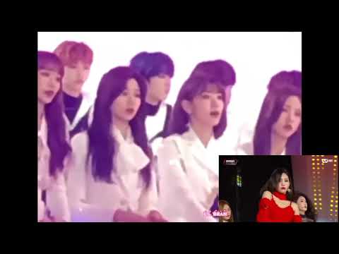 Iz*One , Stray Kids reaction to (G)i-dle - Intro Hann, Latata (dance break ver) [MAMA 2018 korea]