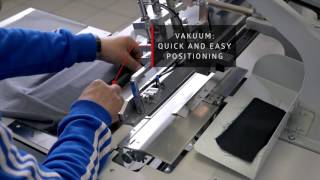 Швейный автомат для притачивания обеих частей гульфика и настрачивания подзора к мешковине кармана BASS 5800 ASS video