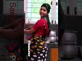 107 Hot Aunty Tamil Serial Actress Silky Black Red Crepe Saree Backless Blouse Part 1 2