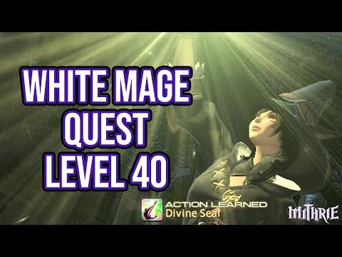 FFXIV 2.1 0190 White Mage Quest Level 40
