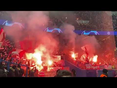 Bayern pyro in Paris