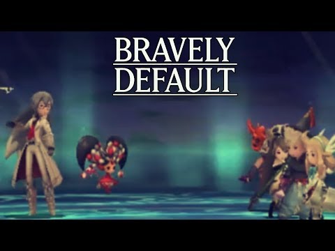 Let's Play Bravely Default Part 58 Victor & Victoria Boss Battle - Gameplay Walkthrough