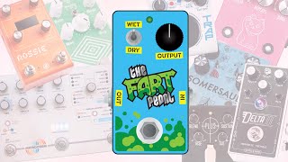 Video thumbnail for The Fart Pedal sent through 15 effects pedals - distortion, reverb, wah, delay, Microcosm and more by Emily Hopkins