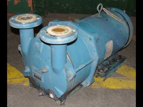SIHI model LEMB 170 single stage liquid ring vacuum pump