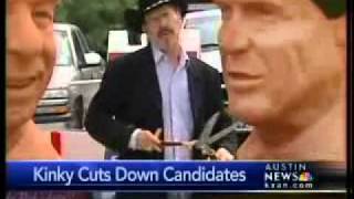 Kinky Friedman cuts down candidates