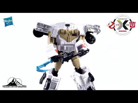 Transformers X Ghostbusters Crossover Ecto-1 ECTOTRON Video Review