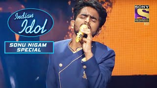 Is Contestant Ne &quot;Satrangi Re&quot; Gaane Ko Nibhaya Apne Andaaz Mein | Indian Idol | Songs Of Sonu Nigam