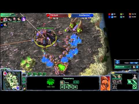 StarCraft 2: ZvZ Nerchio vs HyuN (g1)