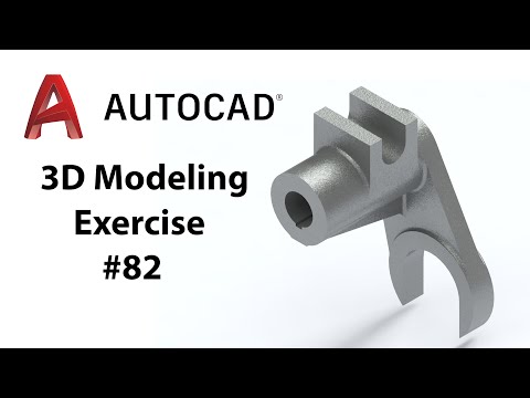 AutoCAD 3D Modeling - Exercise #82 - Basic to Advance in Hindi
