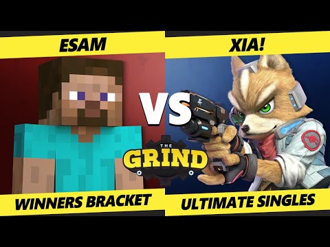 The Grind 161 - ESAM (Steve, Pikachu) Vs. Xia! (Fox) Smash Ultimate - SSBU