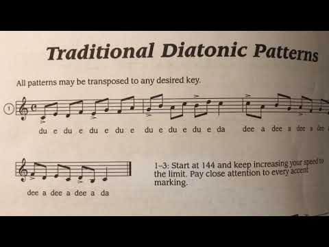Scat 4 Traditional Diatonic Patterns