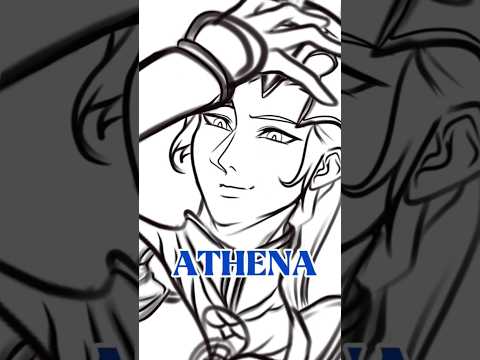 You are ATHENA*.🦉°🪽•💙.▪︎ #warriorofthemind #epicthemusical #athena #fyp #art #drawing #sketch