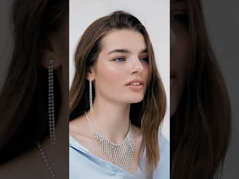 Štrasový náhrdelník Jewel s českým křišťálem Preciosa 2290 00