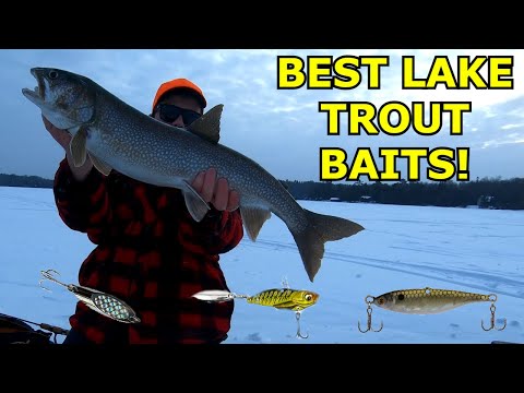 Best ICE FISHING Lures to Catch LAKE TROUT!!! (Lake Trout Fishing Tips!)
