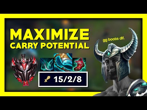 CLEANEST game with Stridebreaker Mid Tryndamere YET - Maximize Stridebreaker's carry potential