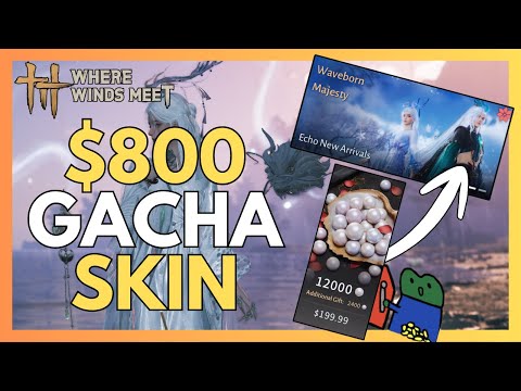 I Spent $800 For The NEW Gacha Skin on Where Winds Meet