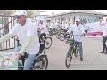 The Cycle Rally Has Departed From Matar For Its Next Destination Nadiad