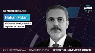 Hakan Fidan, Minister of Foreign Affairs, Republic of Türkiye | TRT Wo