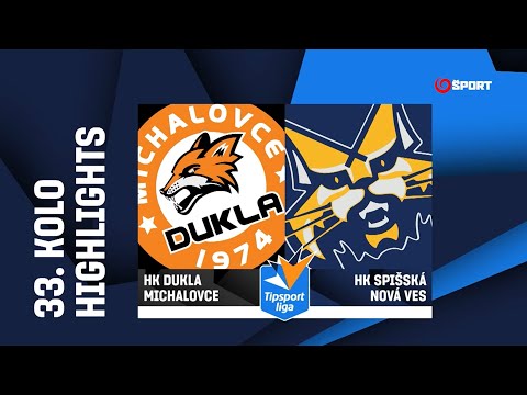 33. kolo: HK Dukla Michalovce - HK Spišská Nová Ves 4:2 (1:1, 2:0, 1:1)