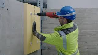 Hilti DX 5 on insulation application