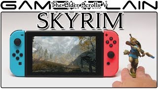 Skyrim on Switch Includes Zelda amiibo Support w/ BotW Equipment & Motion Controls