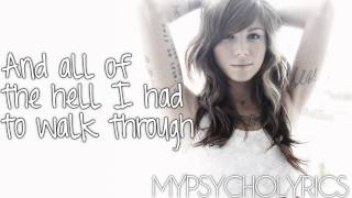 Christina Perri - The Words (Lyrics Video) HD
