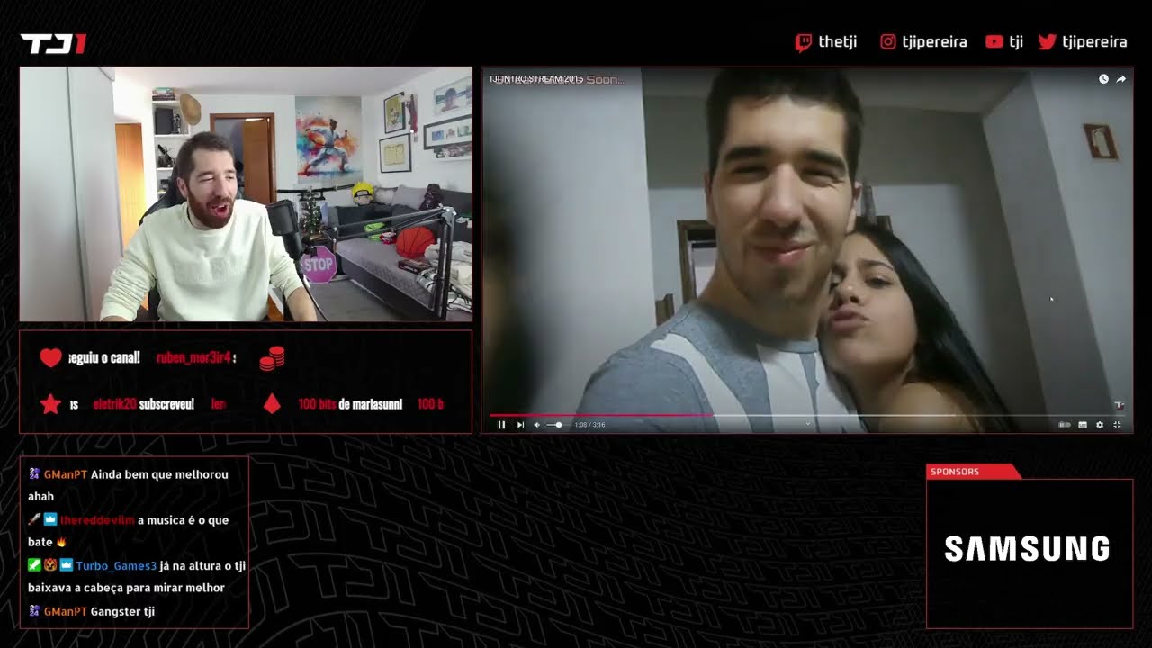 TJI REAGE A TODAS AS SUAS INTROS DA STREAM DESDE 2015 ATÉ 2025