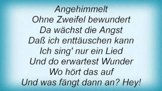 19552 Pur - Ungeheuer Lyrics