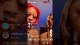 Females (@ky.richess) After Going Live With Lil Migo Instagram Live December 23, 2020