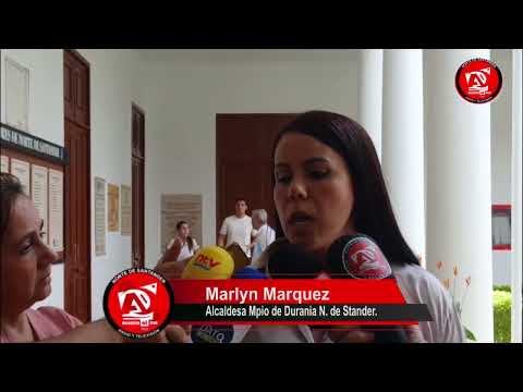 Marlyn Marquez Alcaldesa Municipio de Durania Norte de Santander
