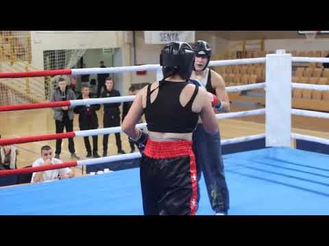 Tina Keri vs Ksenija Medić full contact prvenstvo Srbije