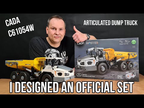 CADA C61054W Articulated dump truck - Designer review