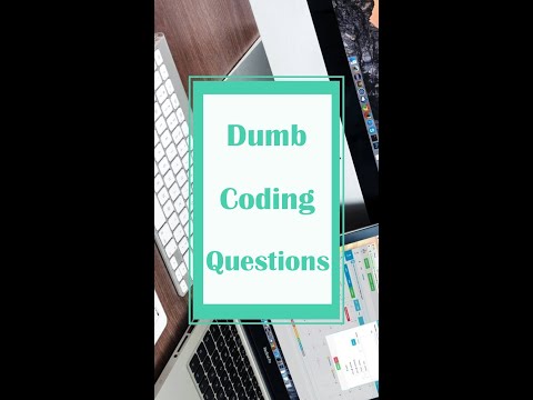 Dumb Coding Questions You're Too Scared to Ask #shorts