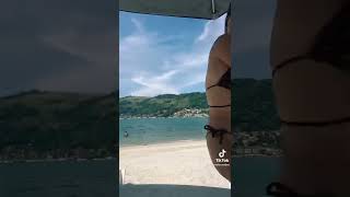 Spanish Girl Dancing In Bikini