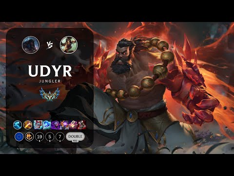 Udyr Jungle vs Nidalee - EUW Challenger Patch 14.6