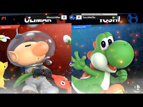 TSL 195 SSBU WR1 - MoosenMan (Olimar) vs TacoWaffle (Yoshi)