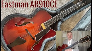 Video thumbnail for Eastman AR910CE (2018 Archtop, Violin Finish) Showcase/Demo by J.J. Thomchick
