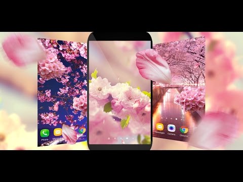 Flowers 3D live wallpaper Video