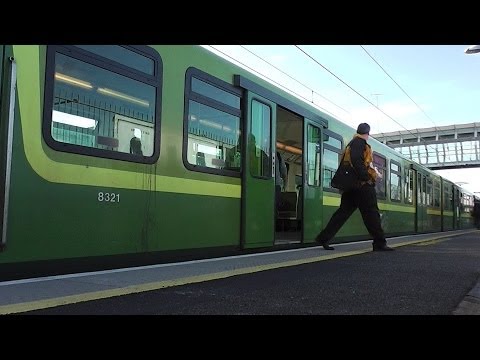 8300 Class Dart Train number 8321 - Blackrock Station, Dublin