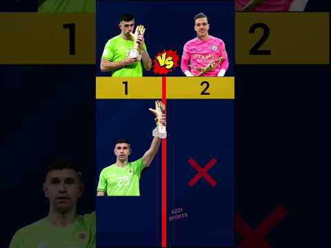 Emiliano Martinez vs Ederson দুই জনের মধ্যে কে সেরা?⚽️🔥 #football  #viral #soccer #shorts