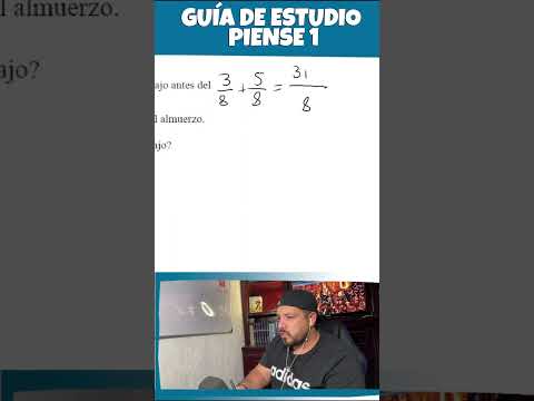 Guía de Estudio para EXAMEN PIENSE 1 | Matemáticas (Problema 6)