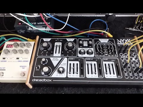 Dreadbox Nyx v2 & Boss DD200 Digital Delay