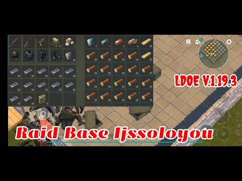 LDOE Raid Ijssoloyou | Suicide trick | Last Day on Earth v.1.19.3
